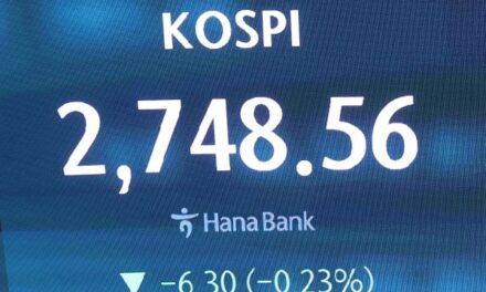 KOSPI Ends Friday Down 0.23%