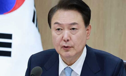 Pres. Yoon’s Approval Rating Slips to 34%