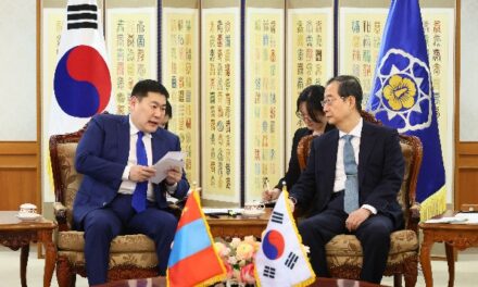 Prime Minister Han Expresses Hope for Swift ETA Adoption with Mongolia