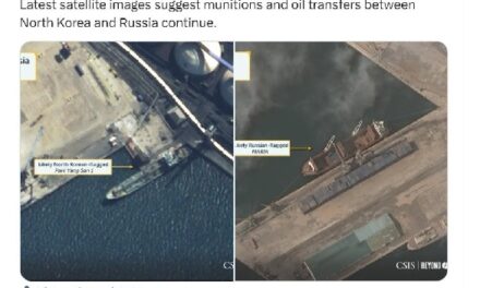 CSIS: Satellite Photos Suggest Continued N. Korea-Russia Illegal Maritime Trade