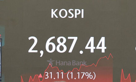KOSPI Ends Monday Up 1.17%