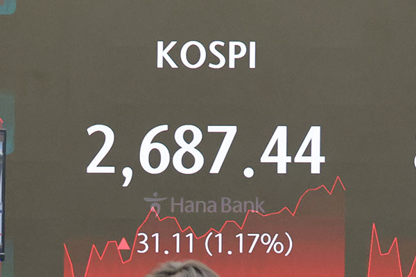 KOSPI Ends Monday Up 1.17%