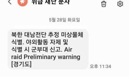 Controversy Brews over Use of English Phrase ‘Air Raid’ in NK Balloon Alert Text