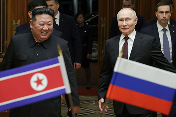 N. Korean Leader Hails ‘New Period of Prosperity’ in N. Korea-Russia Ties