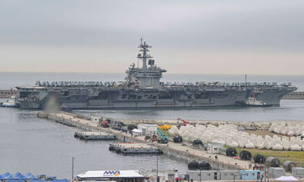 USS Theodore Roosevelt Arrives in Busan for Participation in SK-US-Japan Multidomain Exercise