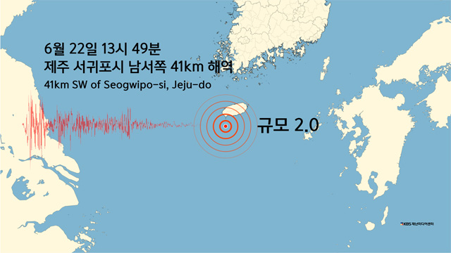 Magnitude 2.0 Quake Hits Waters Off Jeju Island