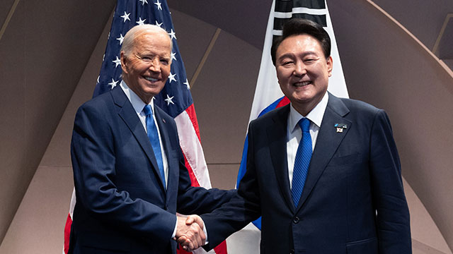 Yoon, Biden Vow ‘Swift, Overwhelming, Decisive’ Response to Nuclear Attack by N. Korea